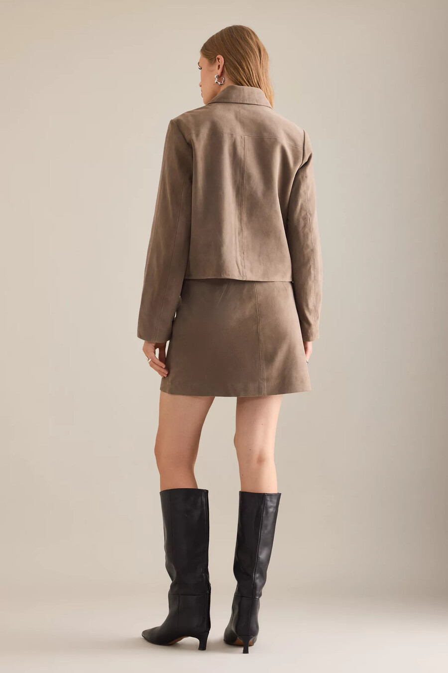 ausgewählte kaya-wildlederjacke