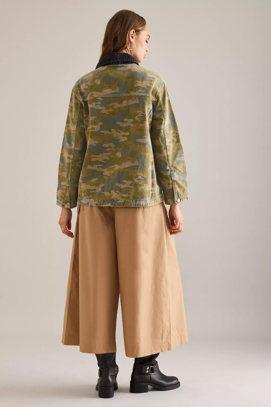 damson madder francis camo jacke
