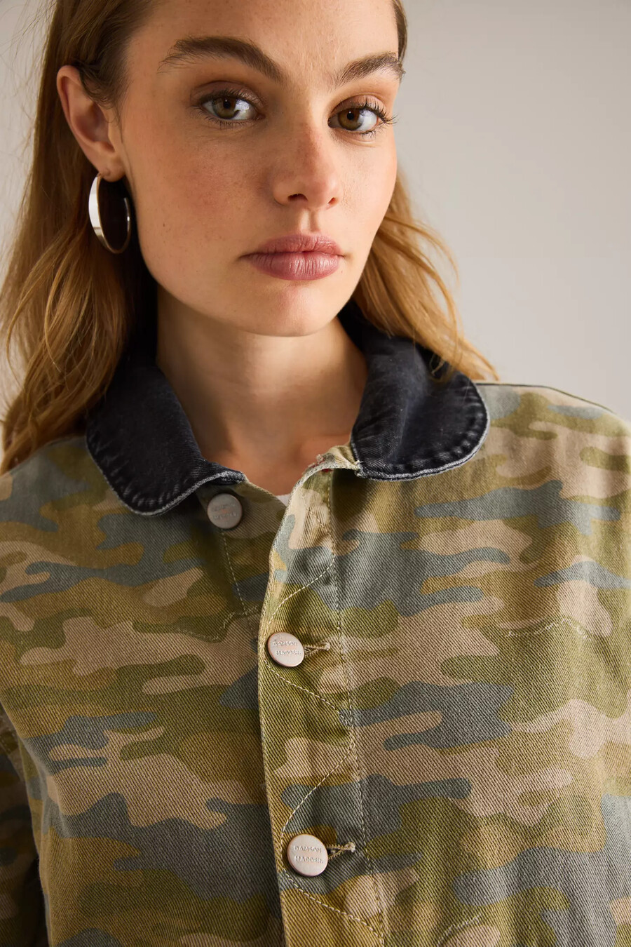 damson madder francis camo jacke