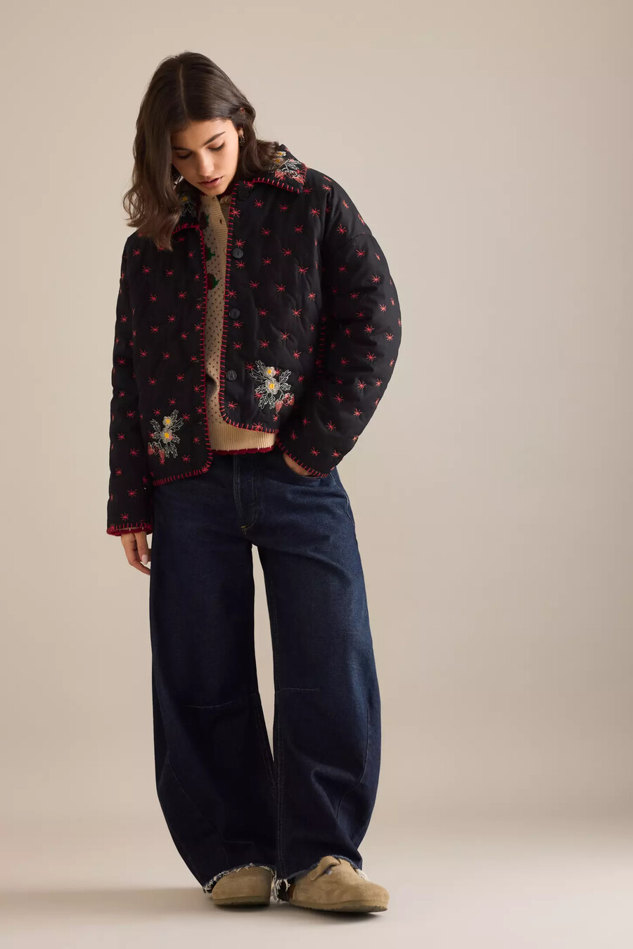 helmstedt ava bestickte jacke