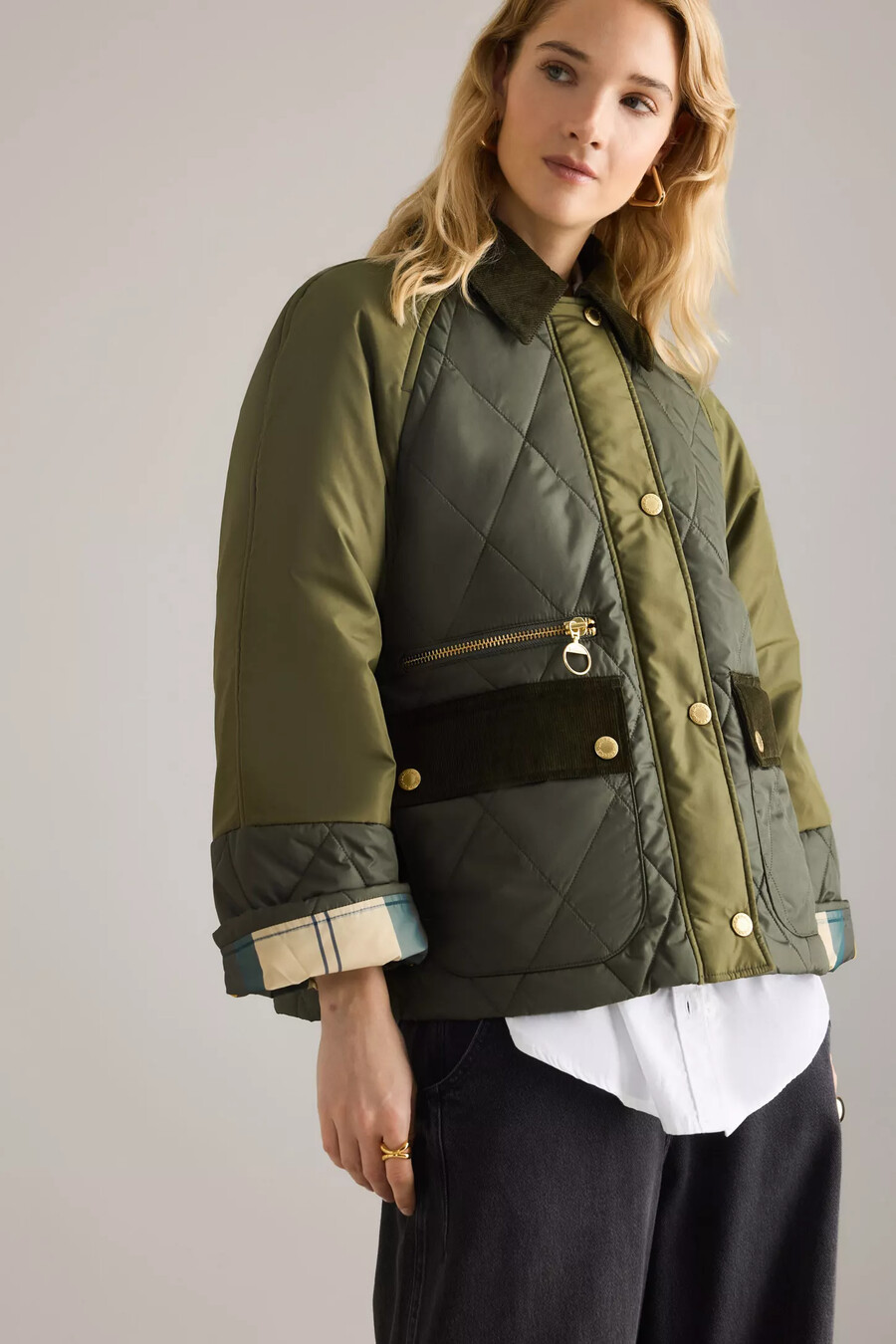 barbour martha steppjacke