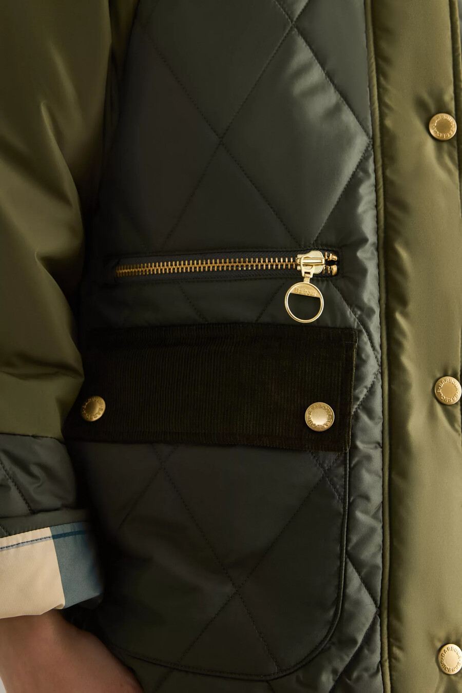 barbour martha steppjacke