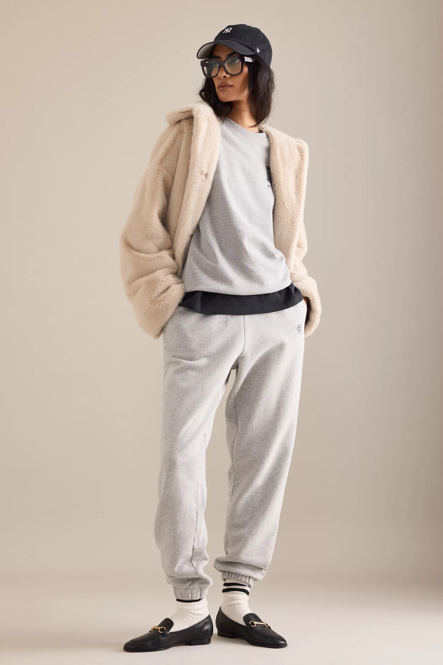 kunstpelzjacke von anthropologie