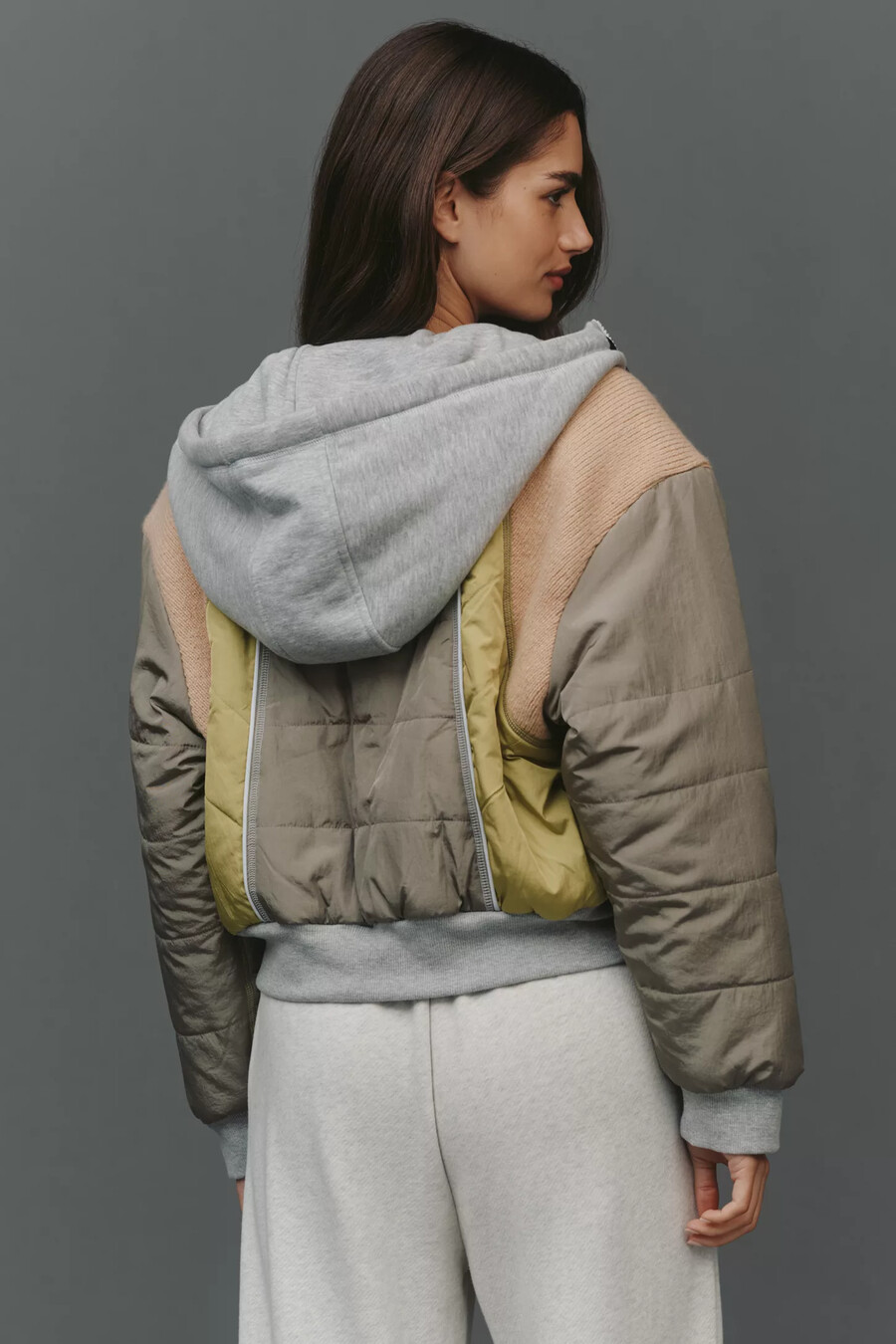 daily practice freespool kapuzenjacke