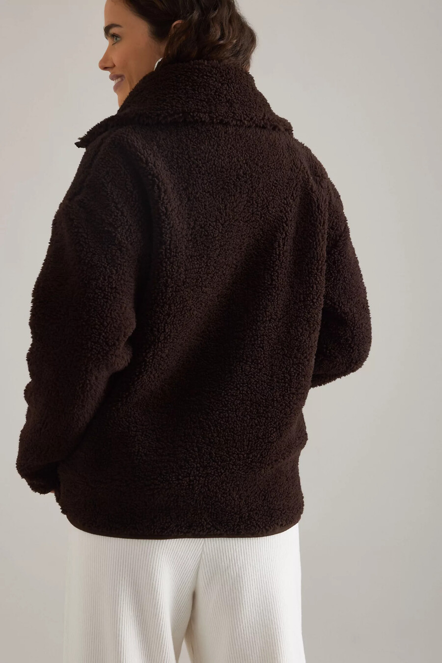 4th reckless zara fleecejacke mit reißverschluss