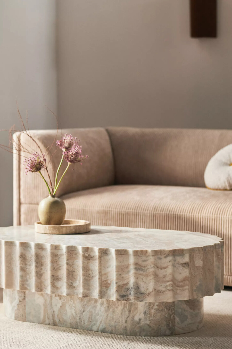 jolie marmor-couchtisch