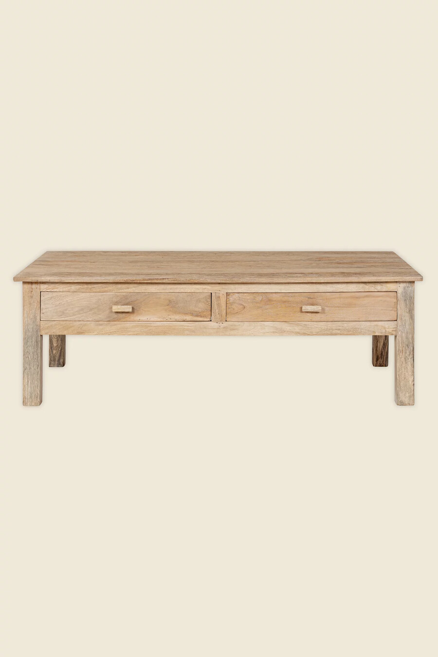 nkuku laali couchtisch aus gerilltem mangoholz