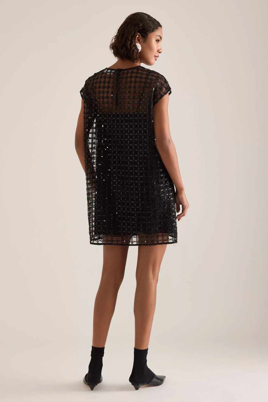 ausgewähltes pailletten-minikleid von laren