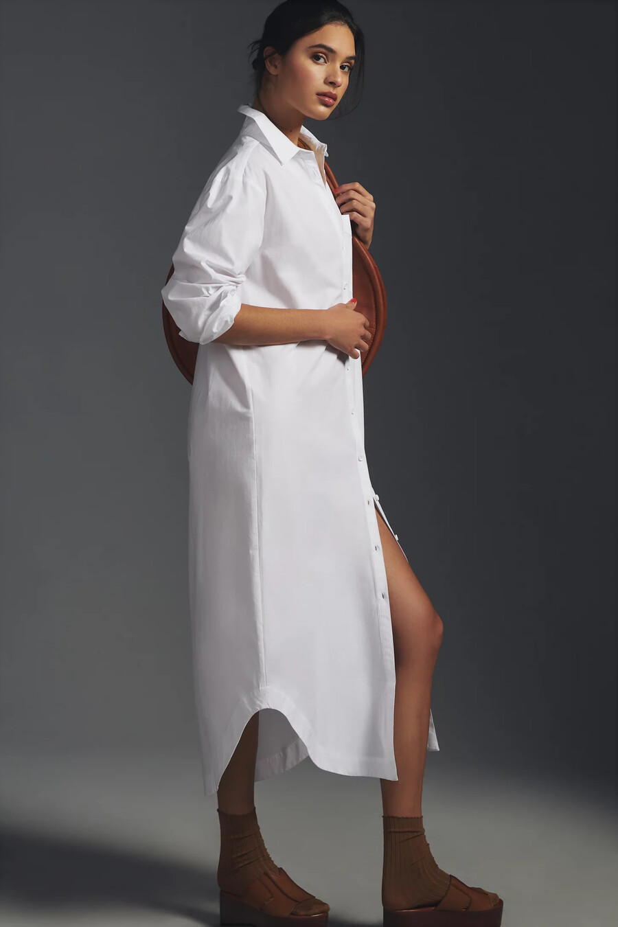 langarm-hemdkleid von anthropologie