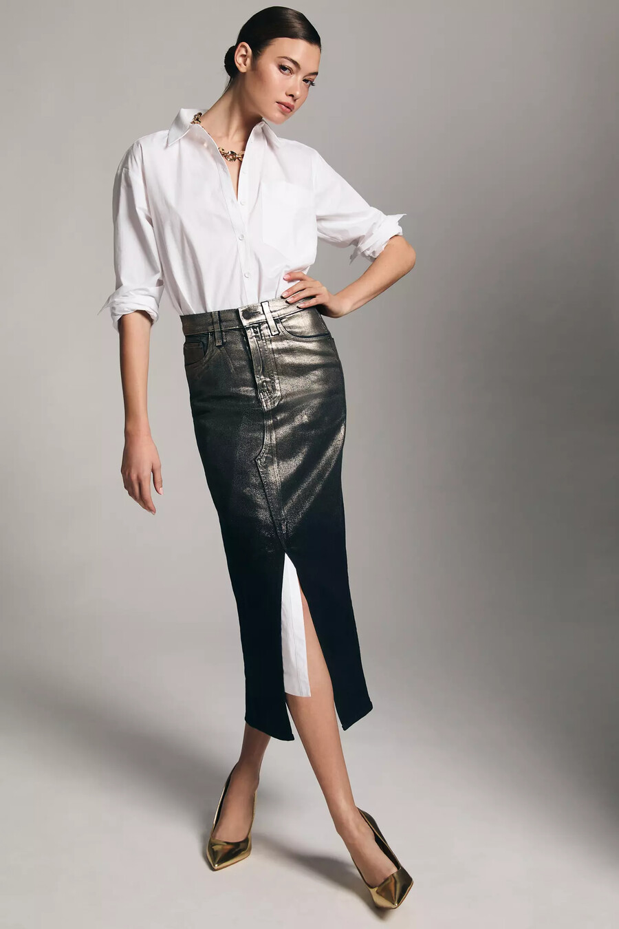 langarm-hemdkleid von anthropologie