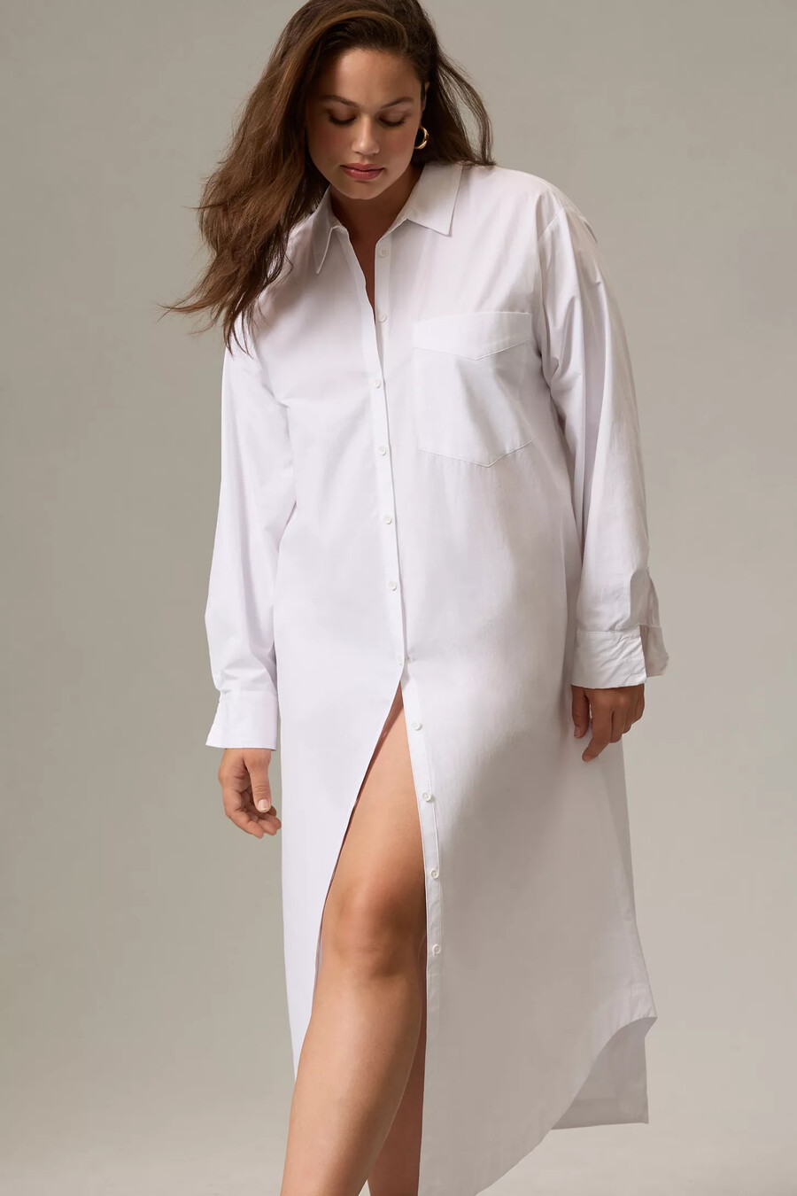 langarm-hemdkleid von anthropologie