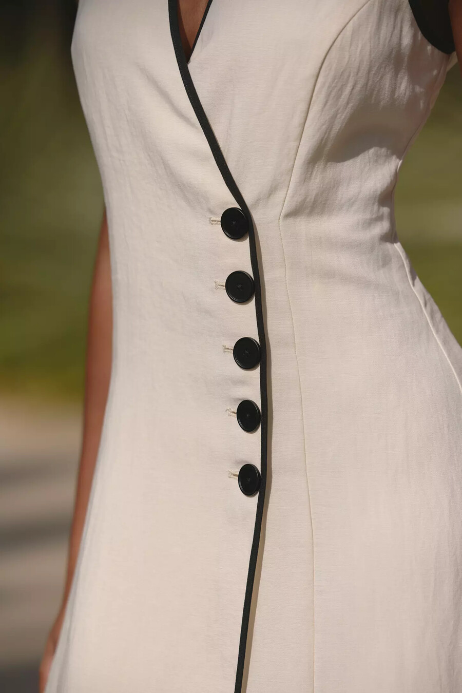 Ärmelloses wickelkleid von mare mare