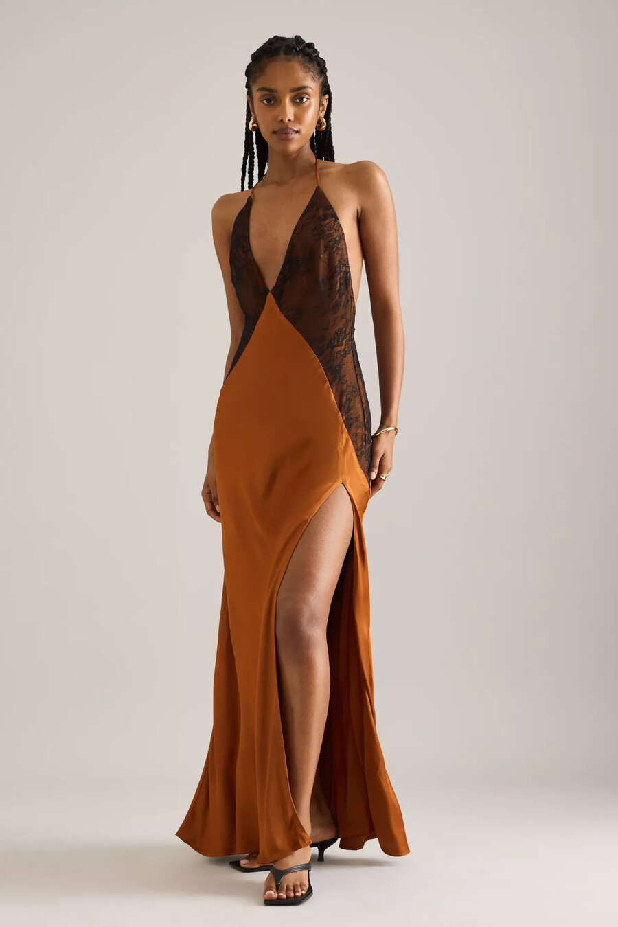 bardot estrella maxikleid
