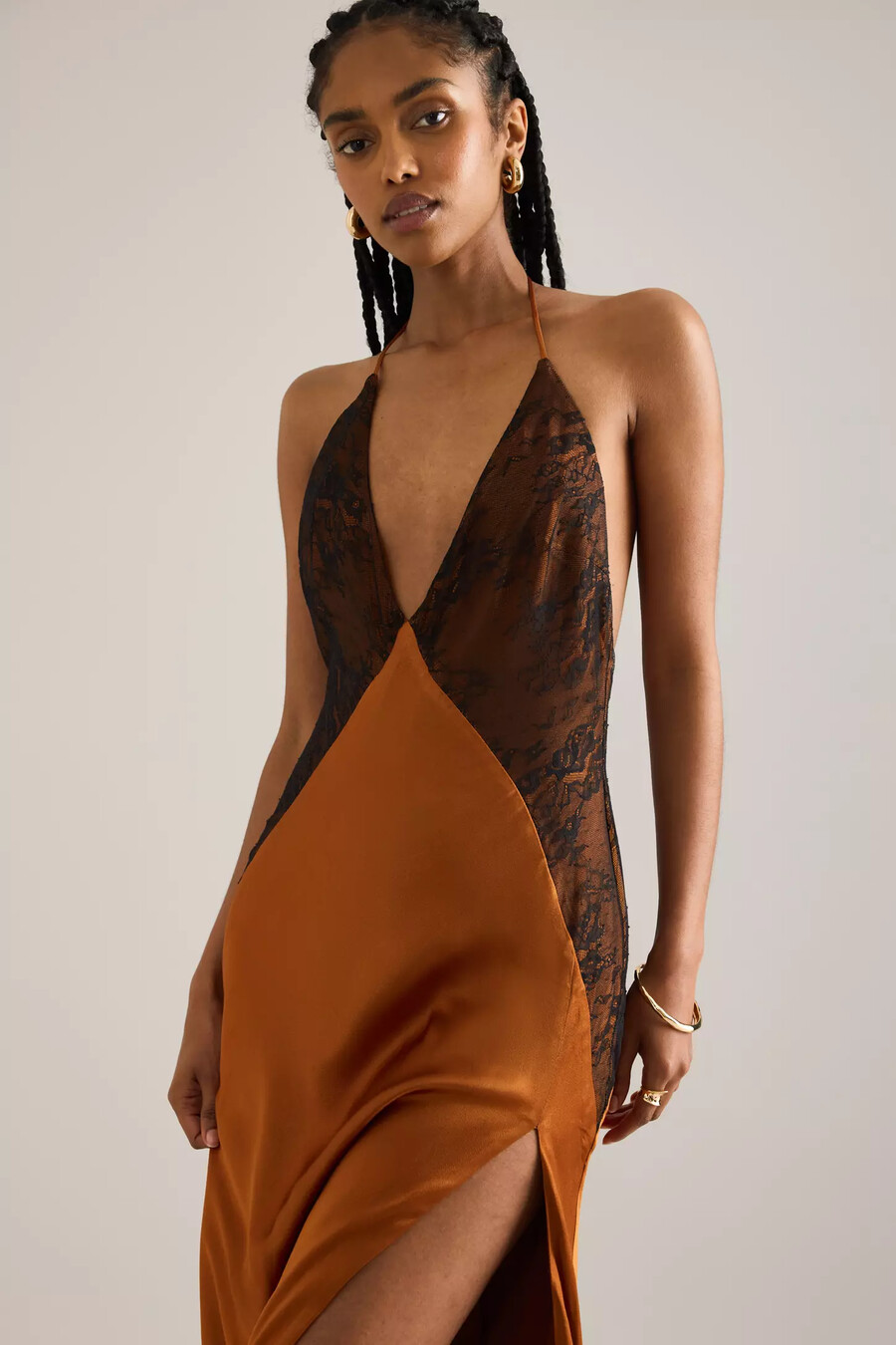 bardot estrella maxikleid