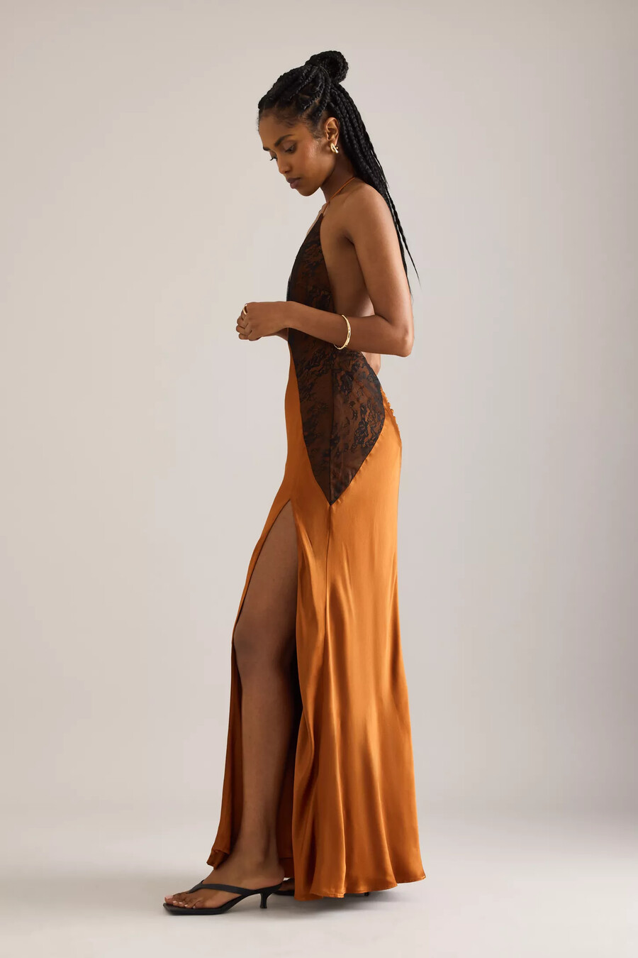 bardot estrella maxikleid