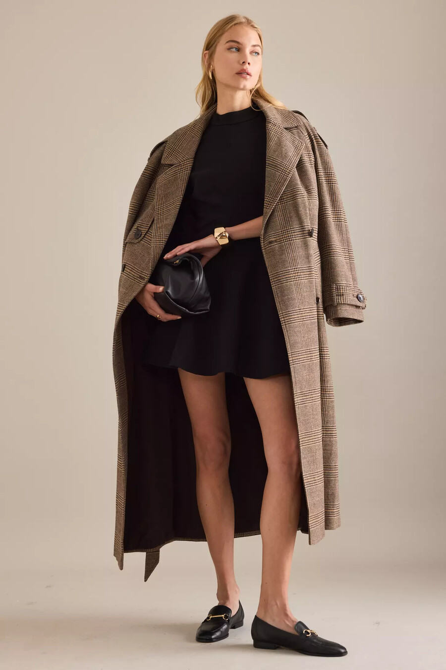 bardot zephyra kragen minikleid