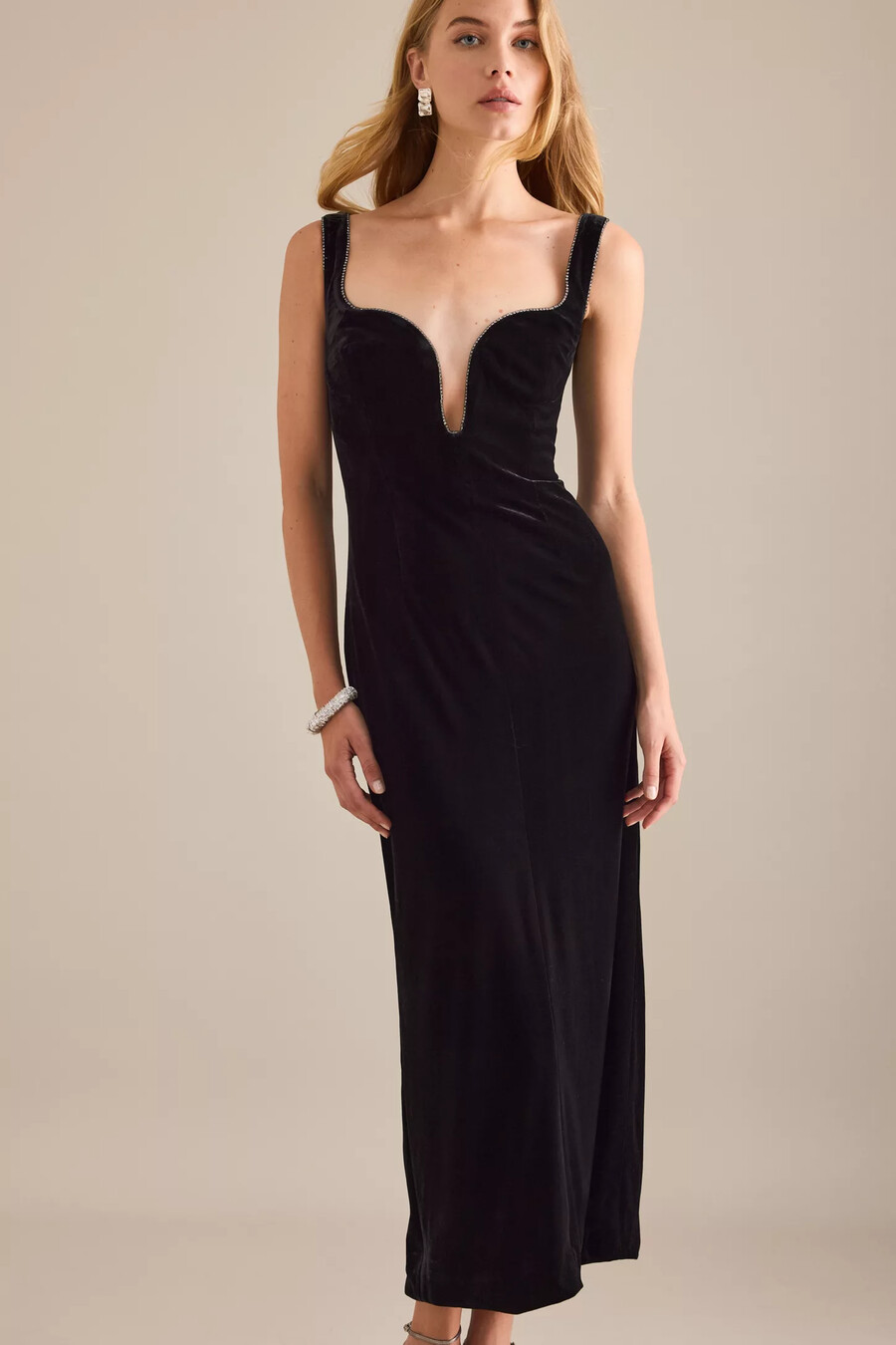 bardot brooklyn midikleid
