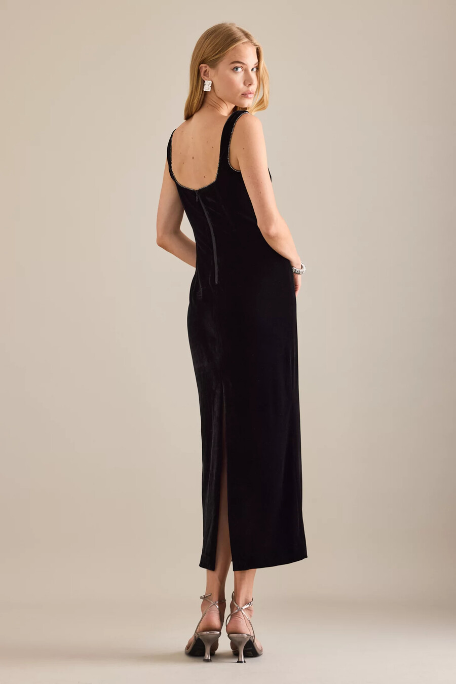 bardot brooklyn midikleid