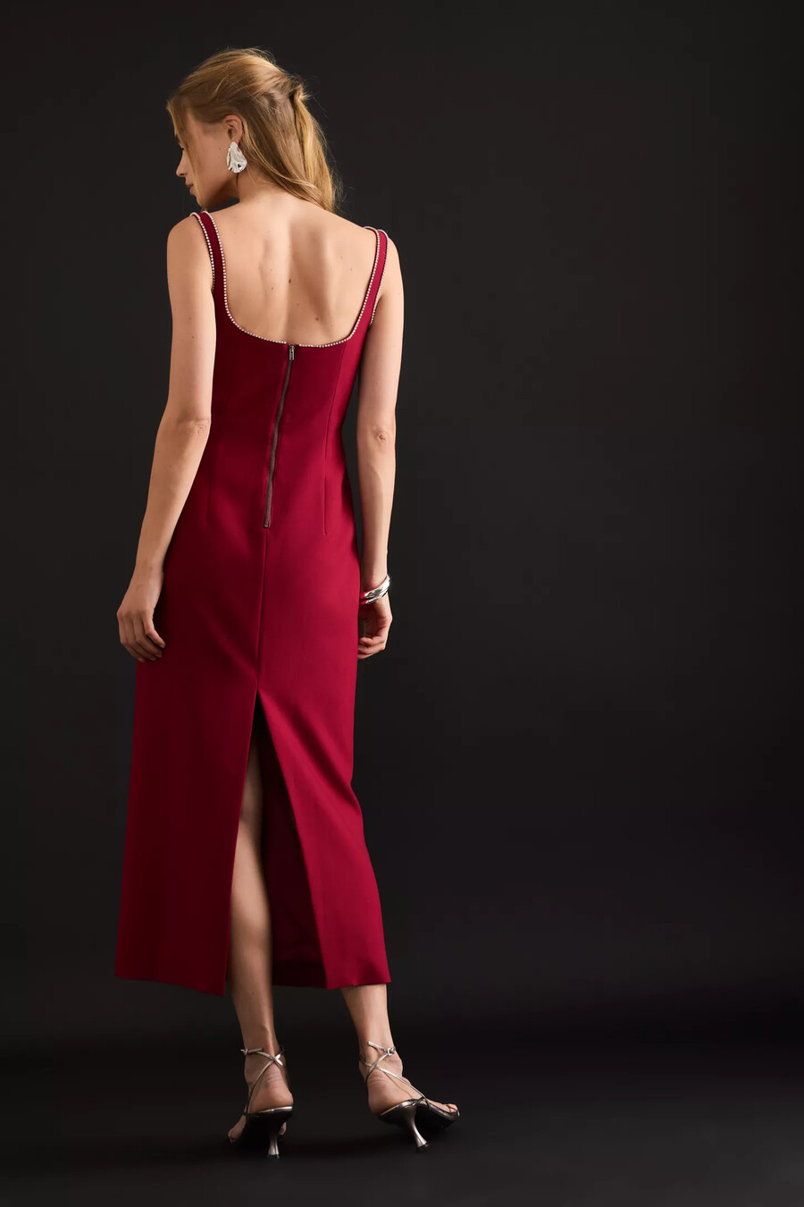 bardot brooklyn midikleid