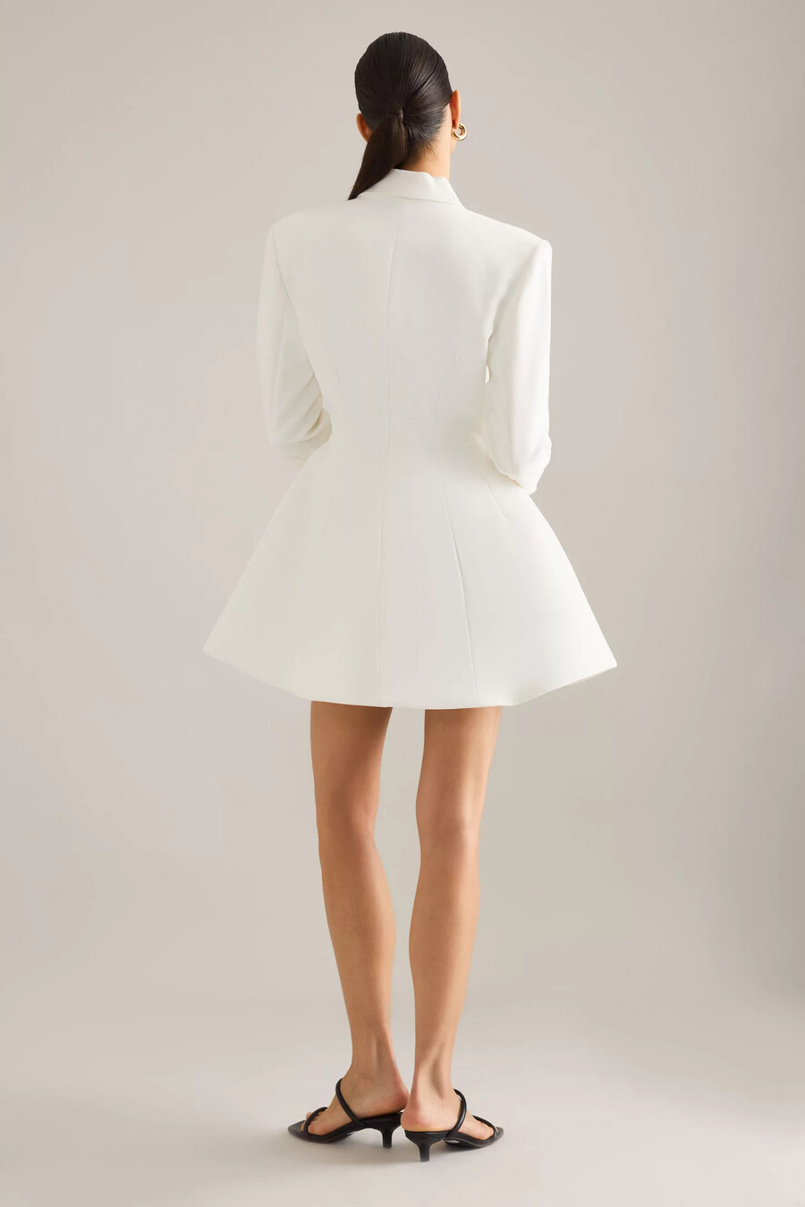 bardot janna sanduhr-blazerkleid