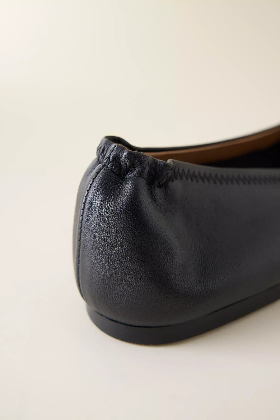 flattered blaise lederballerinas