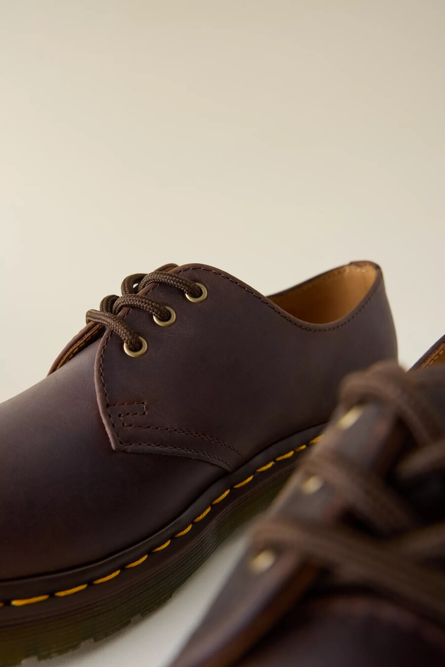 dr. martens 1461 oxford-schuhe aus crazy horse leder