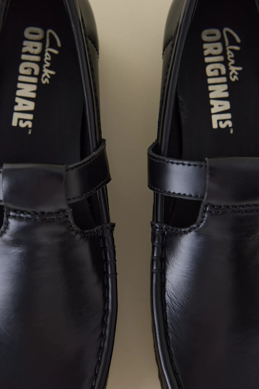 clarks originals wallabee t-bar loafer