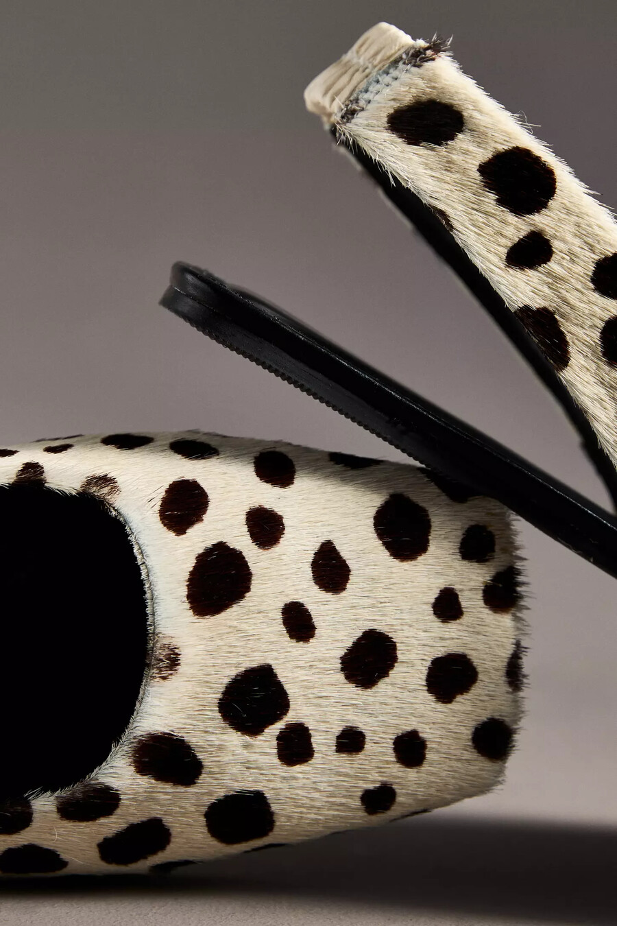 vicenza ballerinas mit eckiger zehenpartie und slingback-rücken