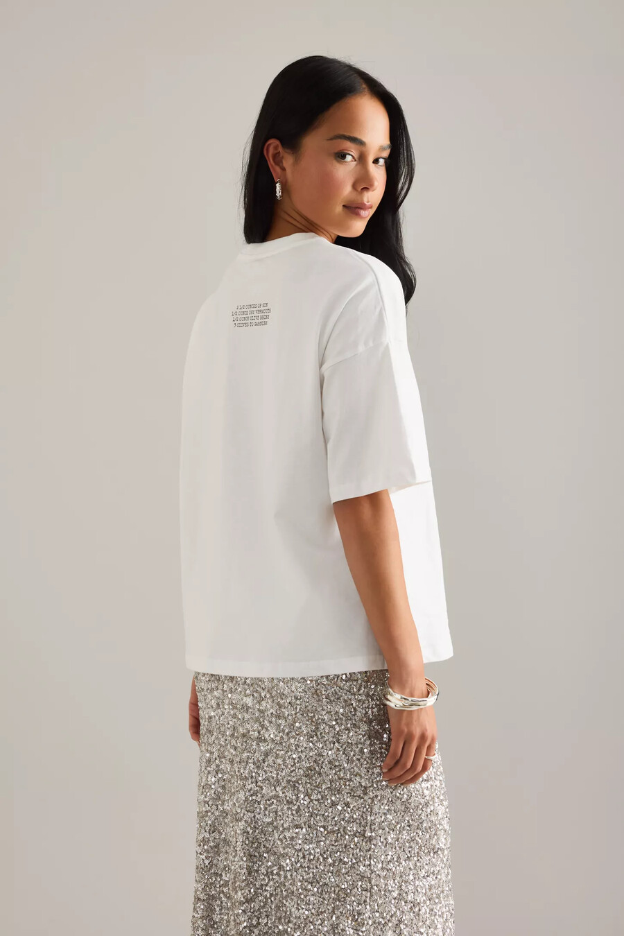 never fully dressed martini grafik-t-shirt