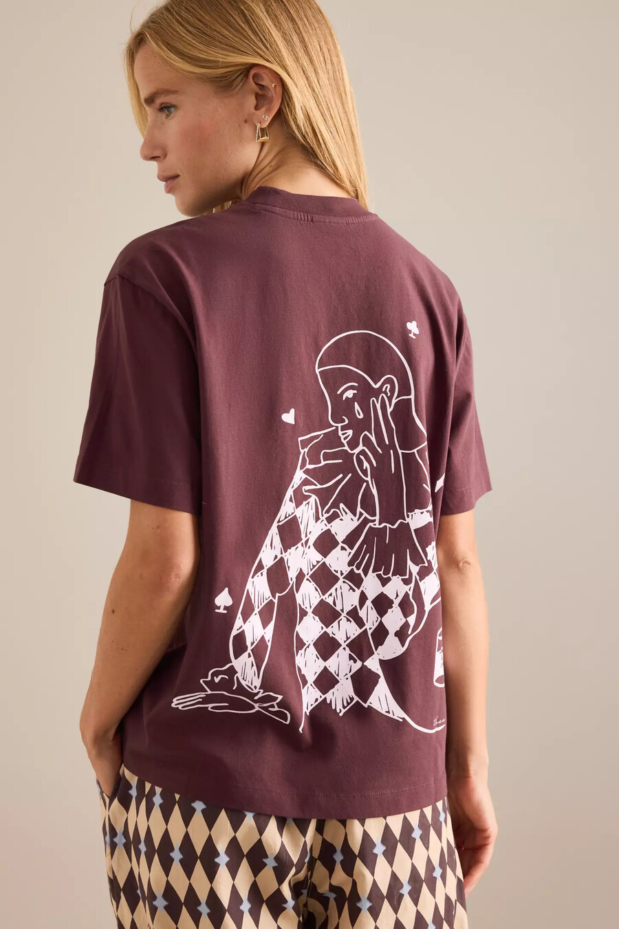 tbco harlekin grafik-t-shirt
