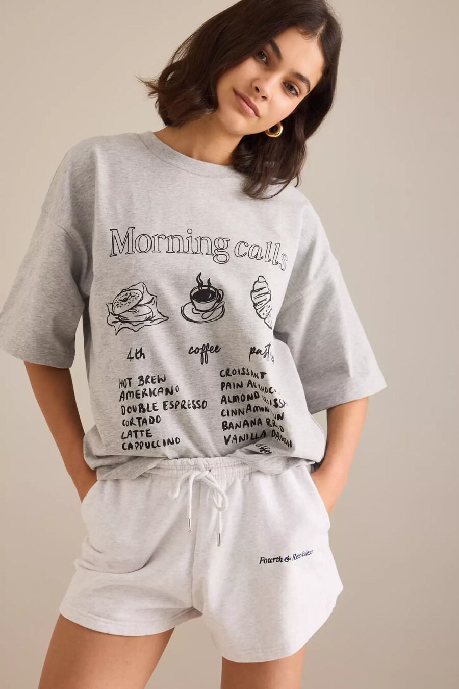 4th reckless aime grafik-t-shirt