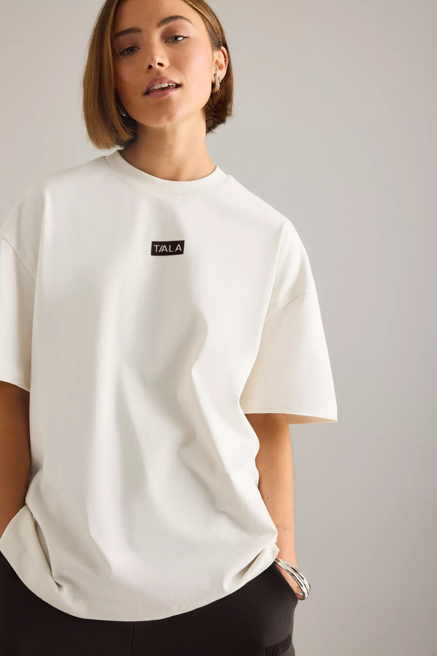 tala oversized grafik-t-shirt