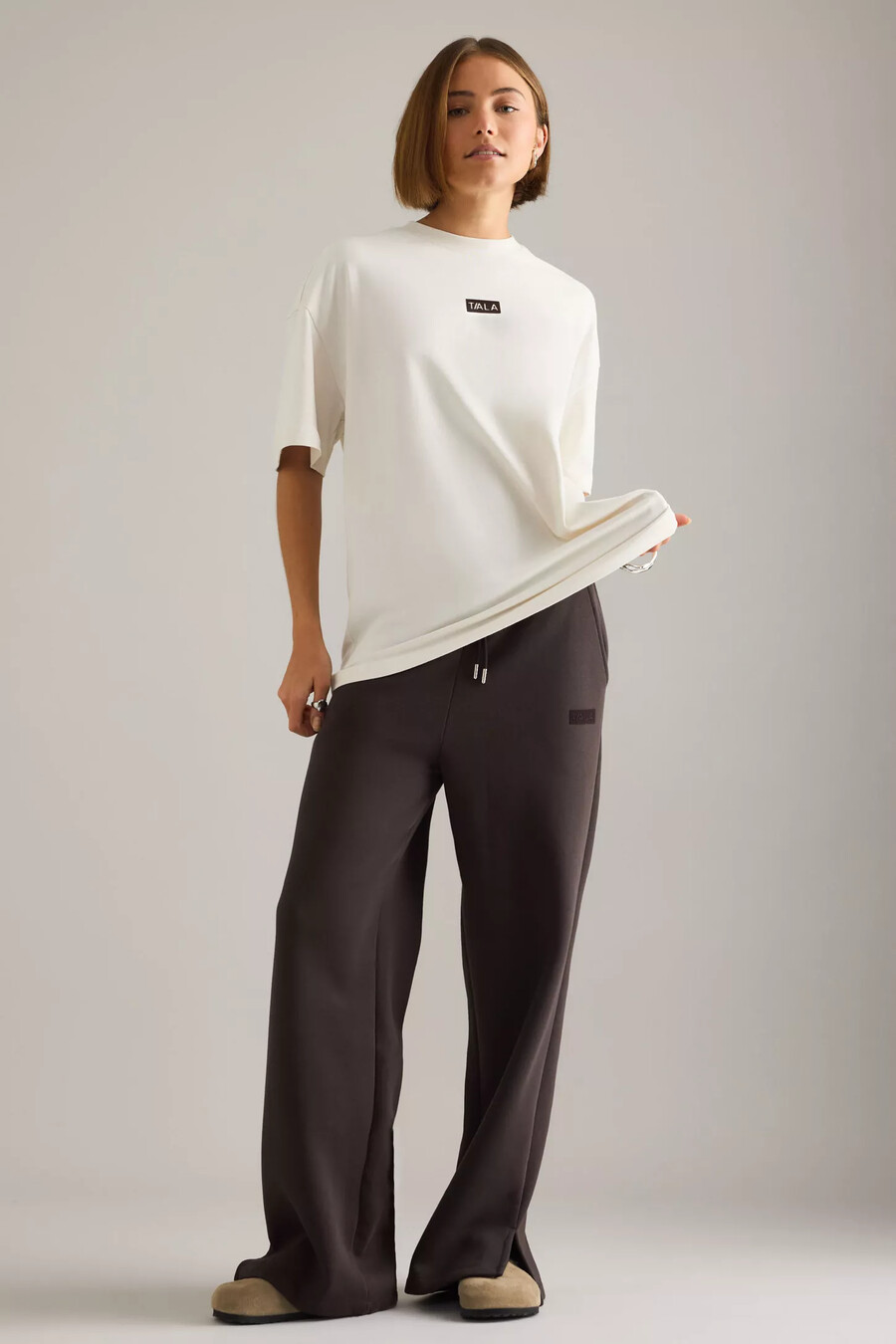 tala oversized grafik-t-shirt