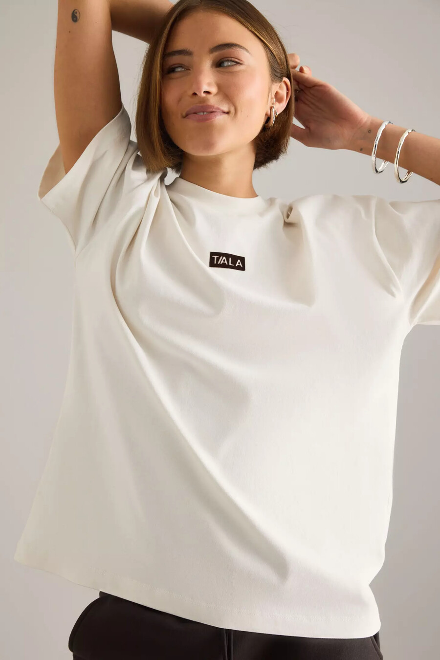tala oversized grafik-t-shirt