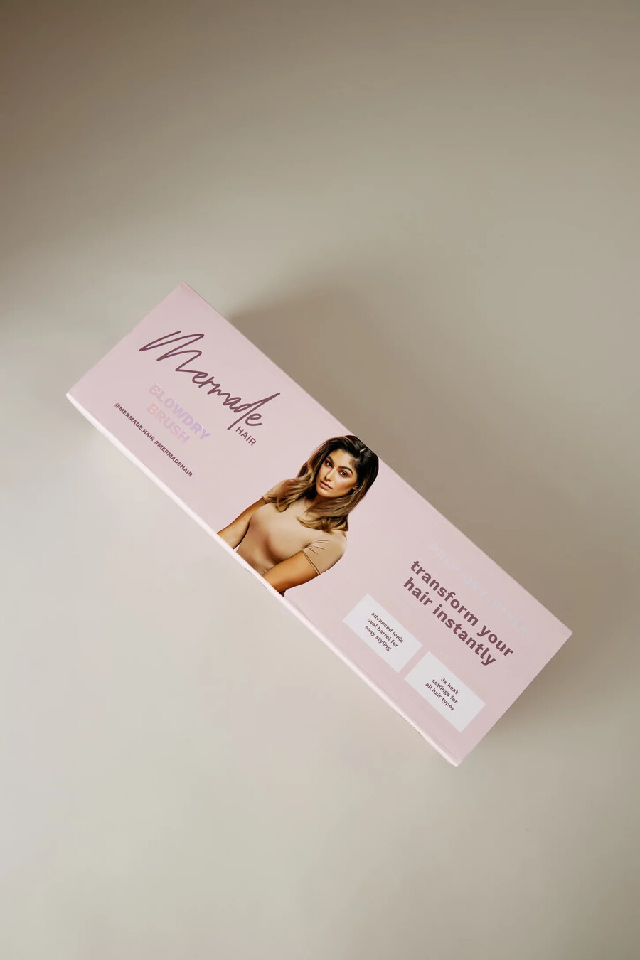 mermade haar-stecker-föhnbürste