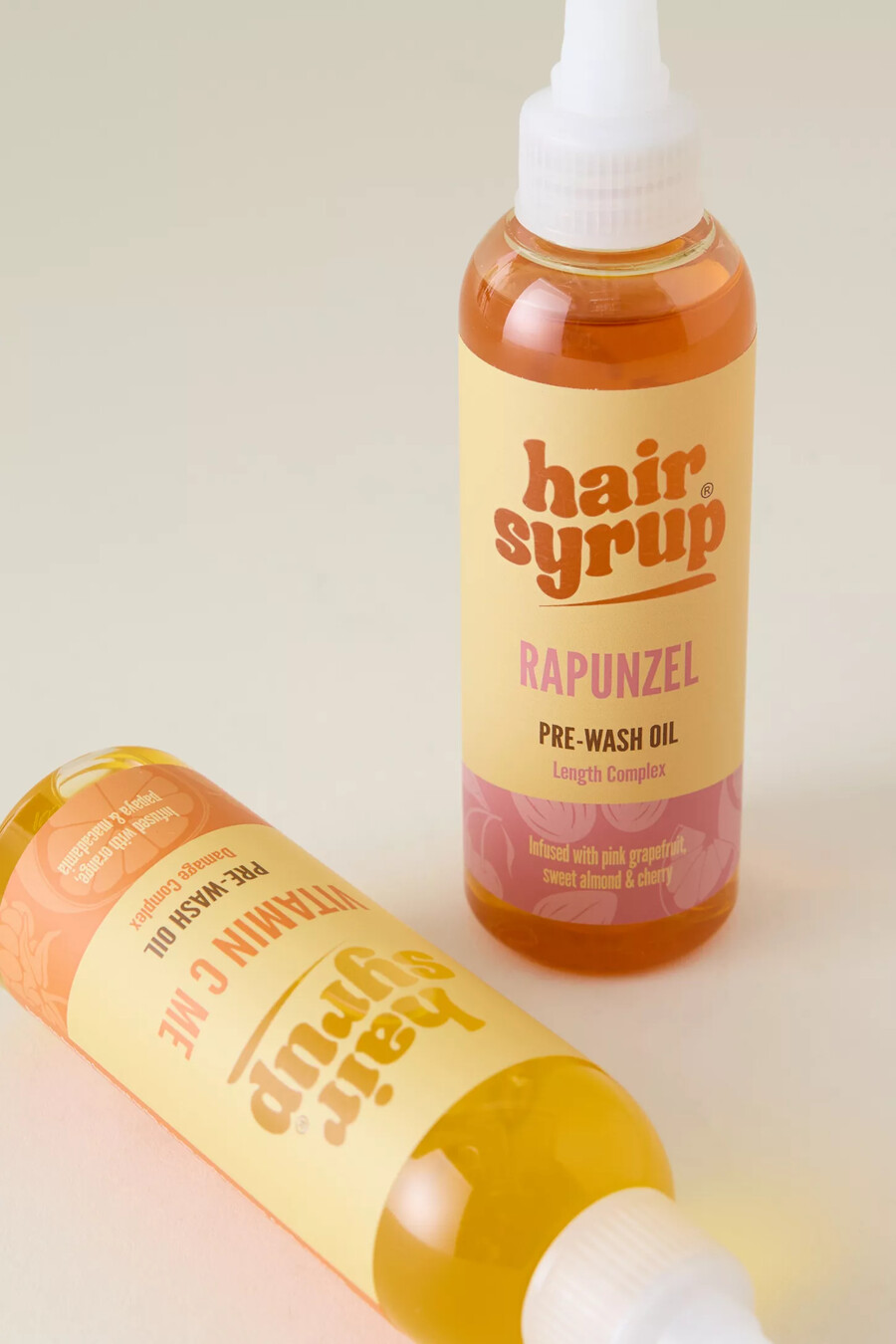 rapunzel haarsirup vor der haarwäsche