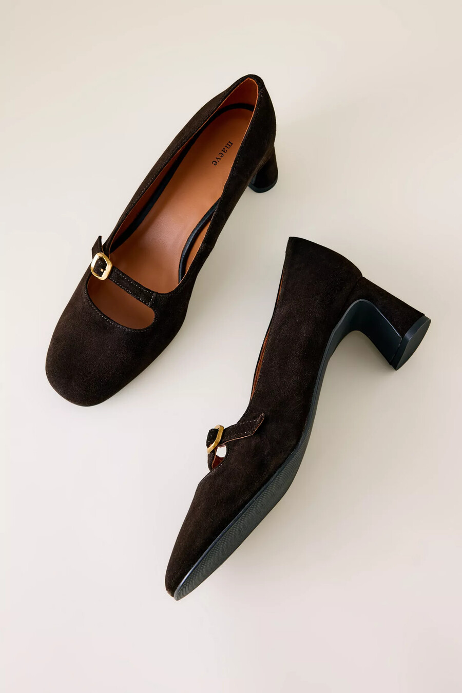 maeve mini-pumps mit schnalle
