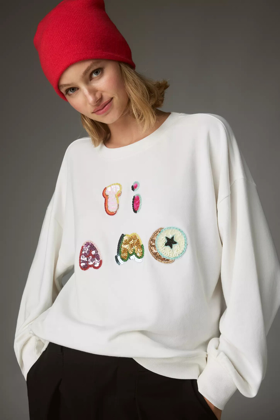 maeve ti amo grafik-sweatshirt