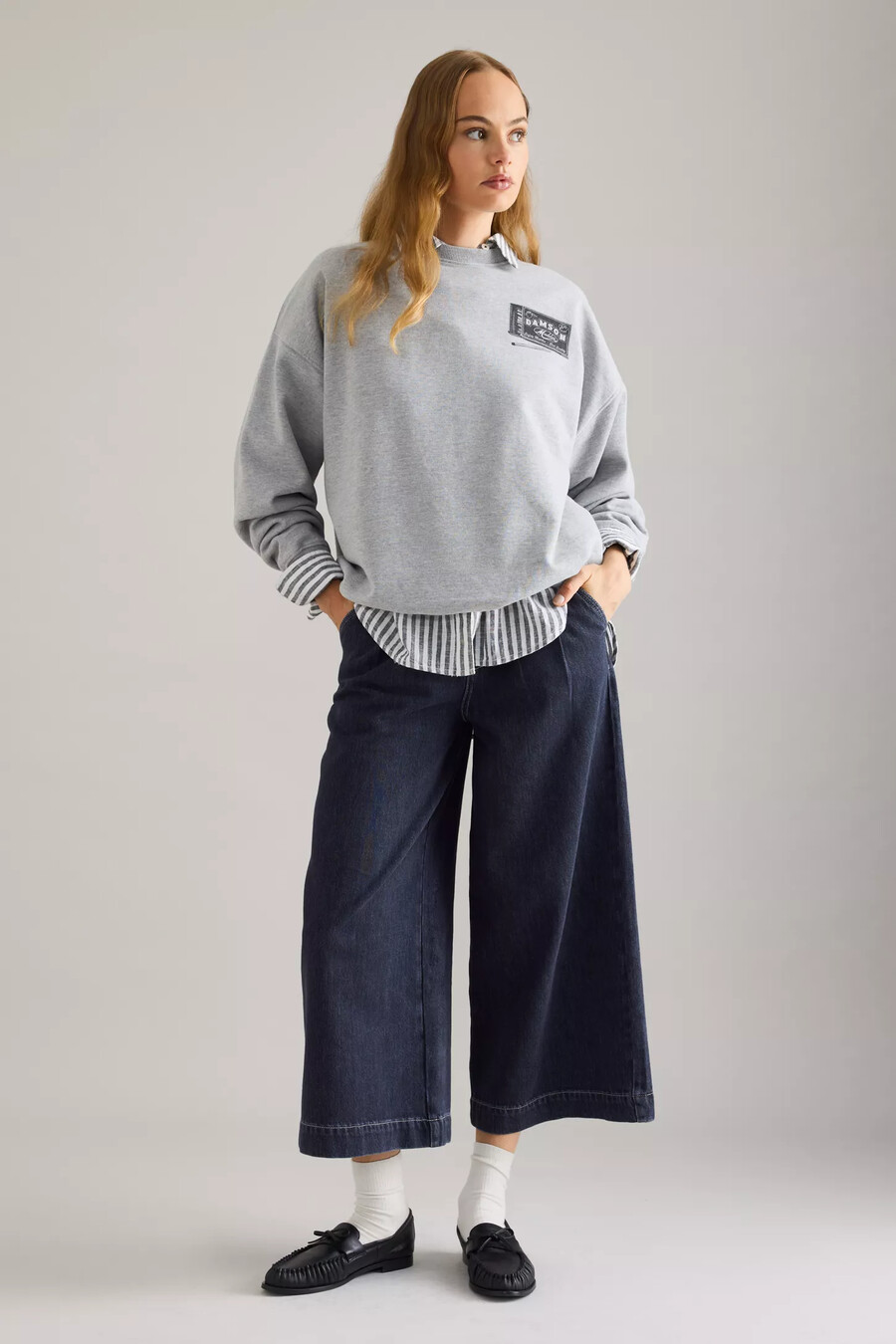 damson madder general store grafik-sweatshirt