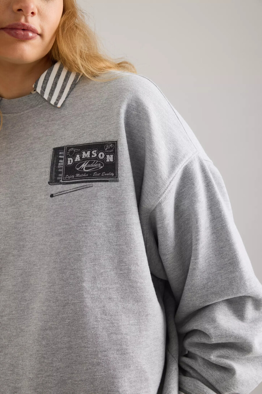 damson madder general store grafik-sweatshirt