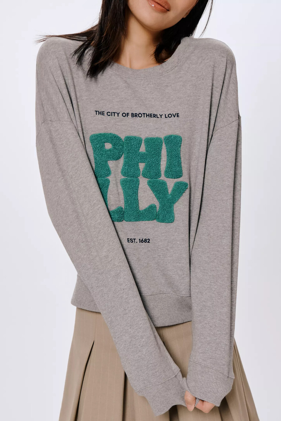 maeve x kaylee wakai grafik-sweatshirt