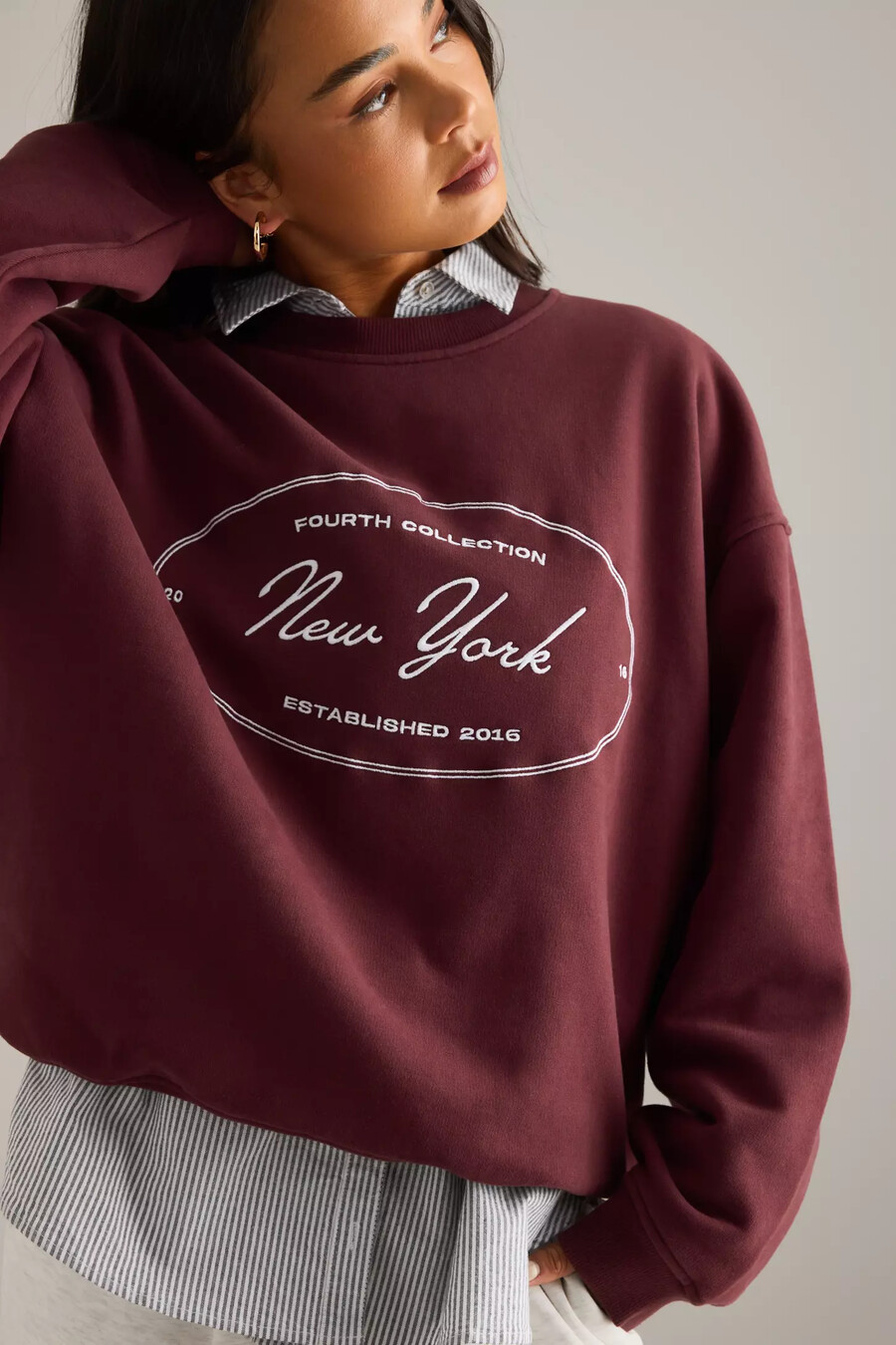 4th reckless chai oversized sweatshirt
