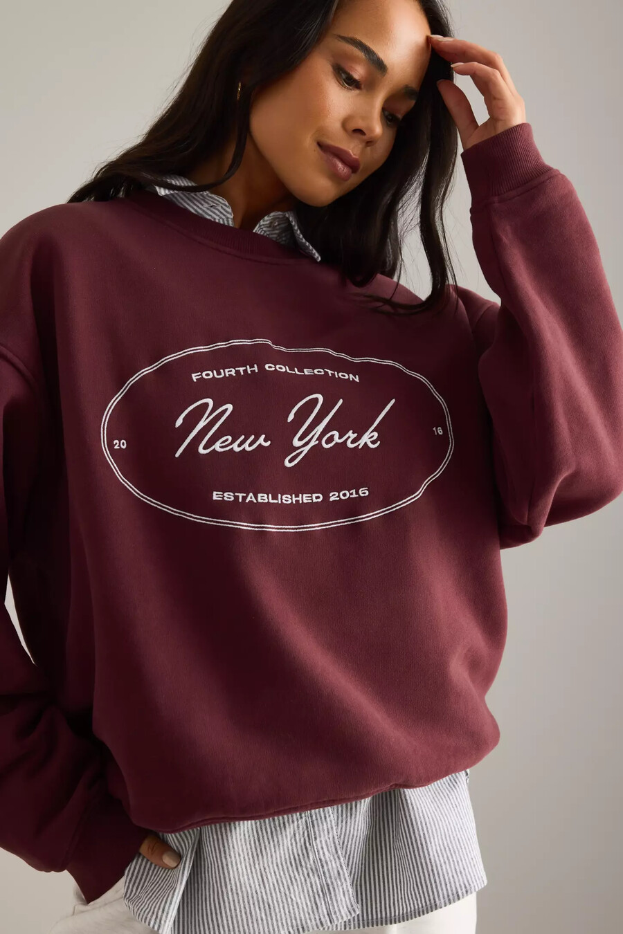 4th reckless chai oversized sweatshirt