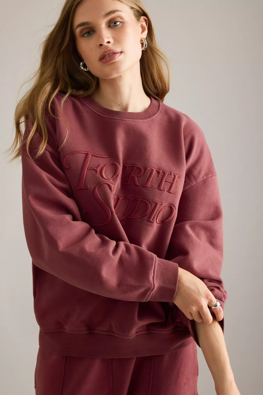 4th reckless cassis sweatshirt