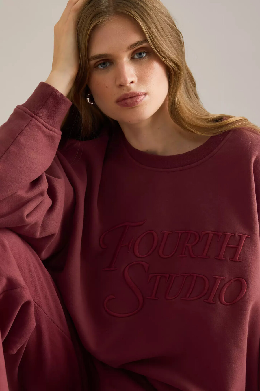 4th reckless cassis sweatshirt