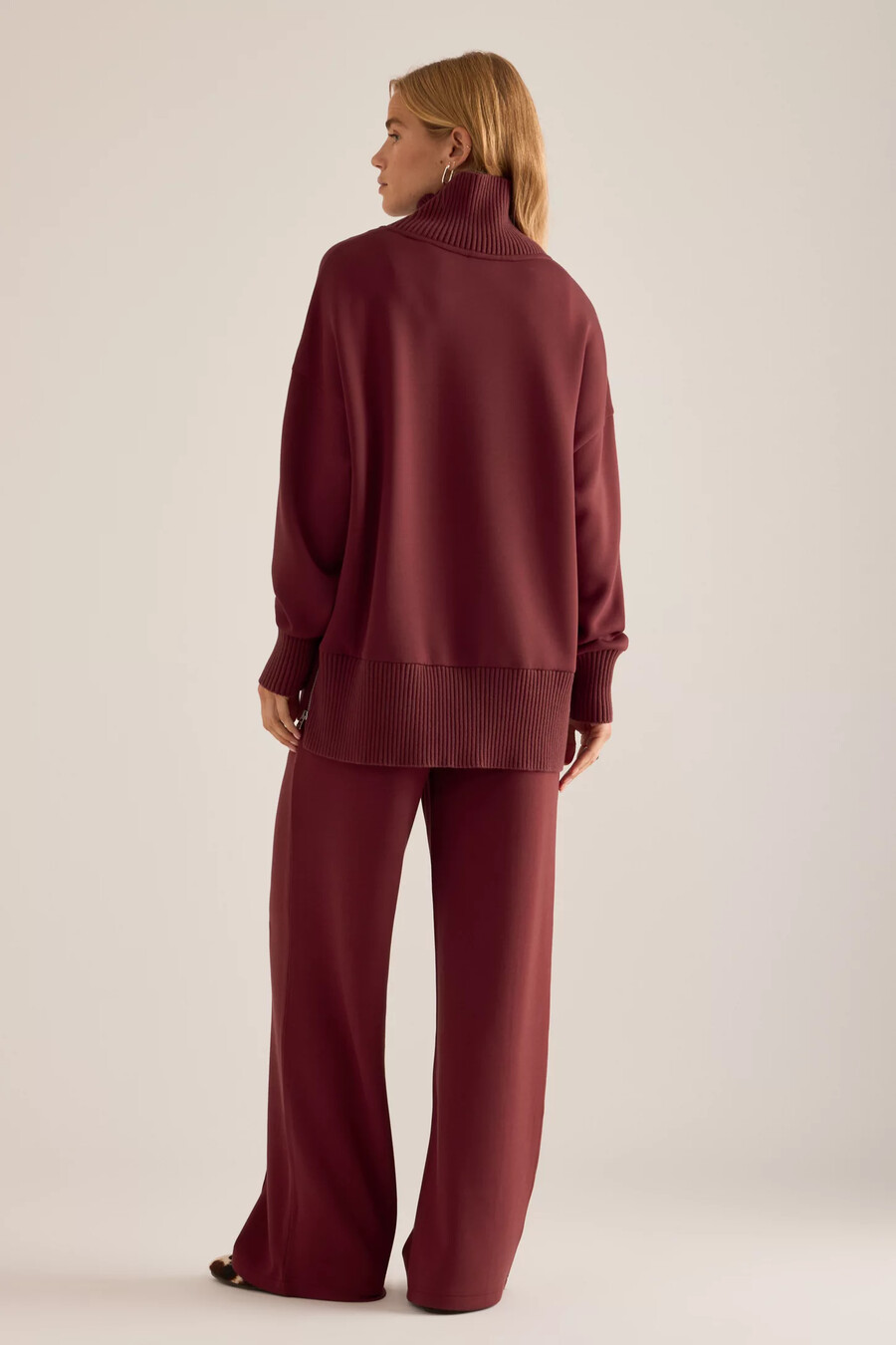 varley barker high-neck sweatshirt