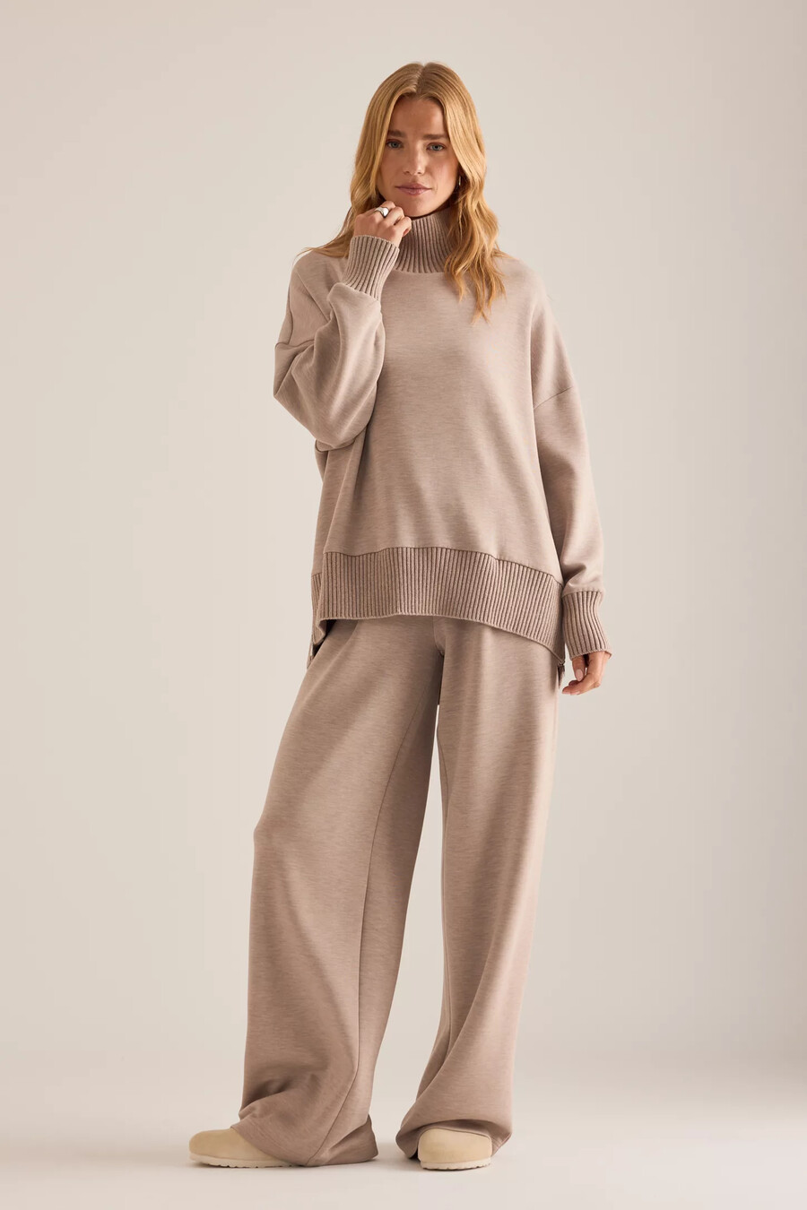 varley barker high-neck sweatshirt