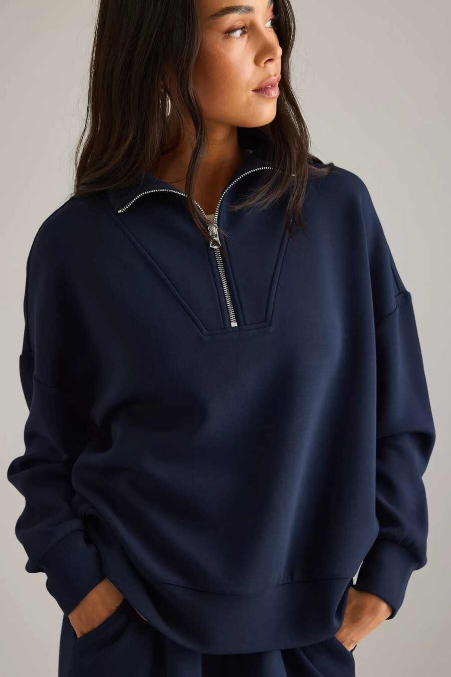 varley hawley half-zip sweatshirt