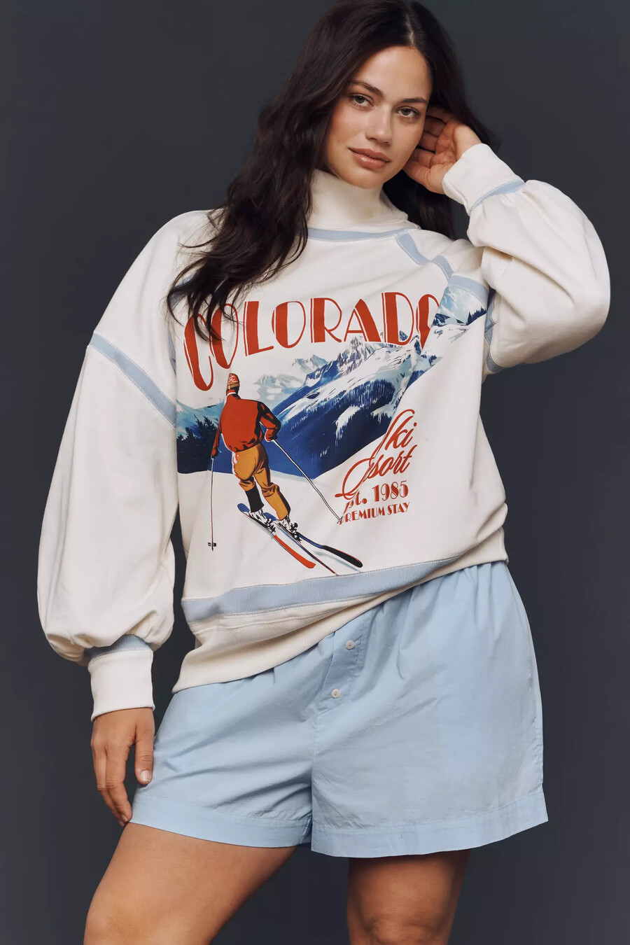 sweatshirt mit grafik der daily practice base plate