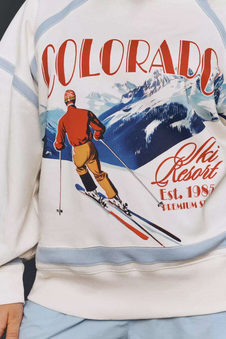 sweatshirt mit grafik der daily practice base plate